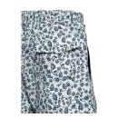 King Kerosin Sea Pattern swimshort off white