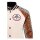 Queen Kerosin Rock N Roll jacket panther print ecru