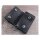 Amigaz Black Soft Leather Trifold Wallet