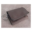 AMiGAZ Soft Brown Leather Trifold Wallet