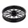 Arlen Ness, rim Y-Spoke ,25 x 19. Front. Black