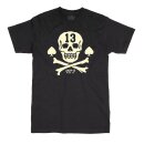 Lucky13 Pirate Skull t-shirt black