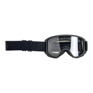 Biltwell Moto 2.0 Motorradbrille, schwarz