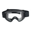 Biltwell Moto 2.0 Motorradbrille, schwarz