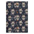 King Kerosin Vintage Skull & Flowers t-shirt black