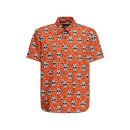 King Kerosin Vintage Skull & Flowers t-shirt cinnamon