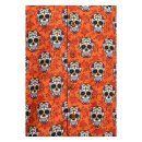 King Kerosin Vintage Skull & Flowers t-shirt cinnamon