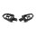 Burly, MX Evolution foot pegs. Black