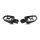 Burly, MX Evolution foot pegs. Black