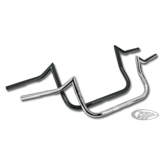 Chr Zodiac radical 1" bagger bar 14" ris