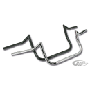 Chr Zodiac radical 1" bagger bar 14" ris