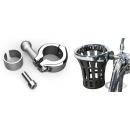 Big Ass Drink Holder Chrome 7/8-1" Clamp