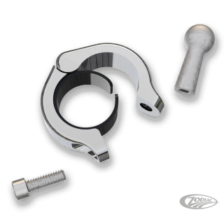 Aluminum Clamp Mount 1-1/8" Chrome
