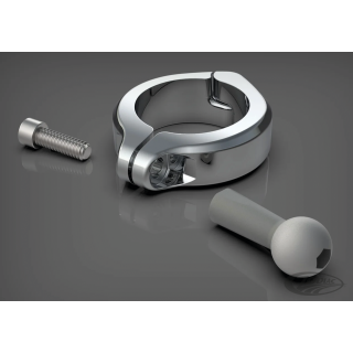 Aluminum Clamp Mount 1-1/2" Chrome