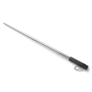 High Caliber Flexible 12" Antenna Chrome