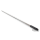 High Caliber Flexible 12" Antenna Chrome