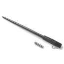 High Caliber Flexible 8" Antenna Black