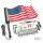 Lighted USA Flag Kit Black
