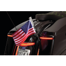 Lighted USA Flag Kit Chrome