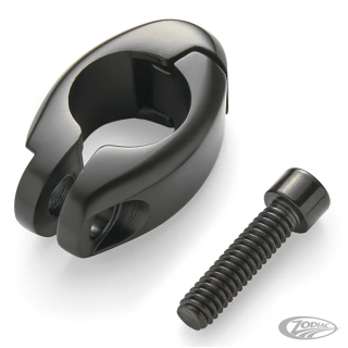 3/4" Flag Mount Clamp Black