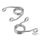 Hairpin Seat Springs 3" Chrome