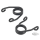 Hairpin Seat Springs 3" Black