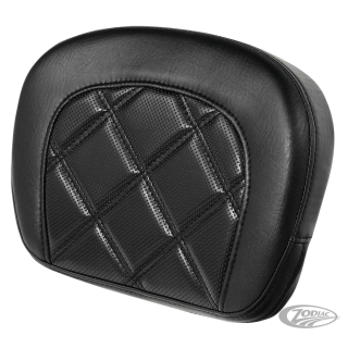 Passenger Backrest Pad Diamond Black