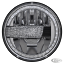 LED 7" HALO Headlight Unit Style 4