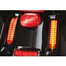 Black Filler Panel/Red Lens FLHT14-Up