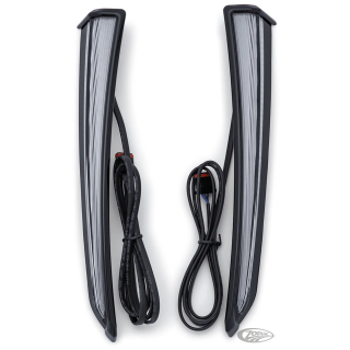 Blk Fang Lower Fairing Lights FLH/T14-Up