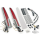 Chrome Calade Tail Lights Red Tri09-Up