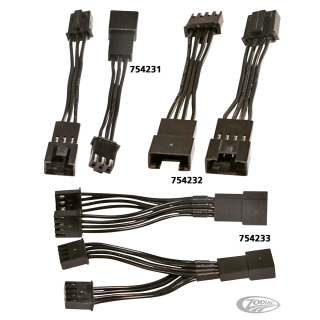 2Pcs Rear End Lighting 4-Way Connectors