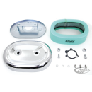 Oval A/C Complete Chrome FL/FX/XL72-75