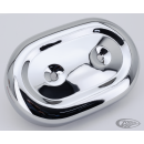Oval A/C Cover Chrome FL/FX71-89 XL66-03