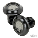 Radius Breather Bolts Black EVO91-22