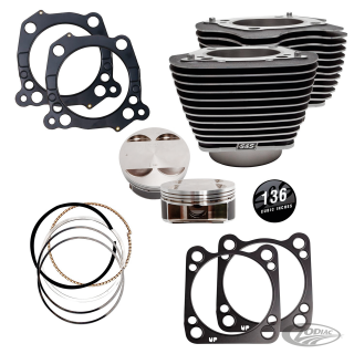 S&S 136CI cylinder kit ME17-UP Blk/highl