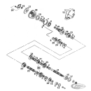 Bearing main/count. shaft XL04-05 5spd