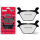 Rear Pads Z-Plus Profiled 87-99
