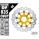 Galfer Wave FR Floating 11.8" Gold