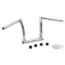 11" ChiZeled Bar 1" Chr Dimpled TBW