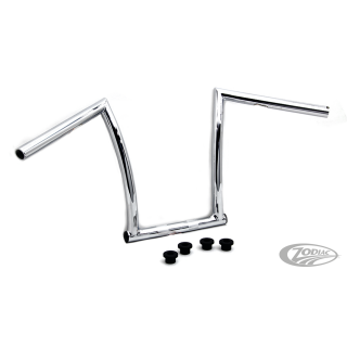 13" ChiZeled Bar 1" Chr Dimpled TBW
