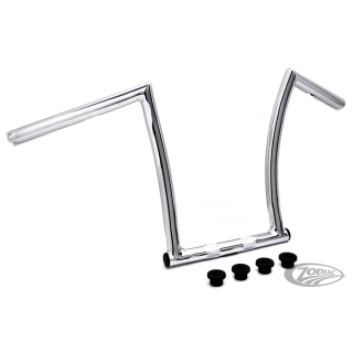 17" ChiZeled Bar 1" Chr Dimpled TBW