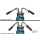 Rabbit 1" Handlebars Dimpled Chrome