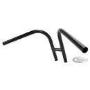 Rabbit 1" Handlebars Dimpled Black
