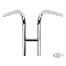 Narrow Rabbit 1" Handlebars Dimpled Chr