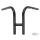 Narrow Rabbit 1" Handlebars Dimpled Blk