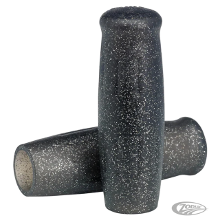 Lowbrow Classic Grips 1" Metal Flake Blk