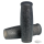 Lowbrow Classic Grips 1" Metal Flake Blk