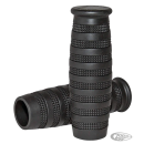Lowbrow Knurled Grips 7/8" Black