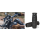 Lowbrow Knurled Grips 1" Black